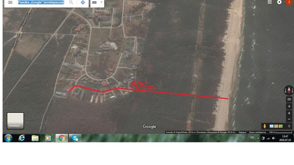 Sveciu Apartamentai Vanagupeje Palanga Esterno foto